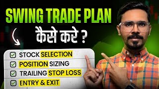 Shocking Swing trading Plans revealed  Risk reward  Sunil gurjar [upl. by Dlonra41]