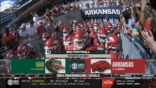 Arkansas vs UAB 2024 [upl. by Ainaled]