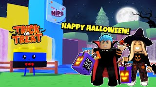 SAVE THE HALLOWEEN  ROBLOX  TRICK OR TREAT with NIPS [upl. by Novah107]