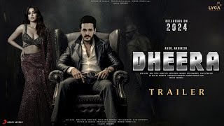 DHEERA  Official Trailer  Akhil Akkineni  Jahnvi Kapoor  Nagarjuna  Anil Kumar Naga C Updates [upl. by Goldsmith483]