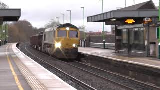 Trains at Tamworth 120119 [upl. by Steinke360]