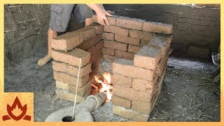 Primitive Technology Fired Clay Bricks [upl. by Aerdnael183]