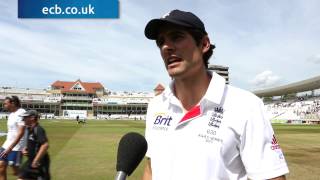 Ashes Cricket  Cook relieved he went for review [upl. by Dlopoel584]