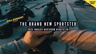 2022 HarleyDavidson Nightster  Full Exhaust POV 4K [upl. by Ybloc]