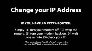 Change your IP Address Cable Internet [upl. by Susana]