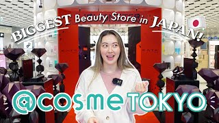 Explore the BIGGEST Japanese Beauty Store with me Shopping at COSME TOKYO Part 1 [upl. by Eiloj]