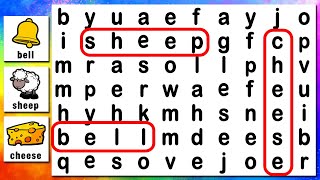 Find the Hidden Word Word Search for Kids [upl. by Maro]