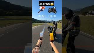 Man vs rider 😱 Who will win  do cmt💬 shorts [upl. by Llacam]