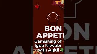 Garnishing of Nkwobi with Agidi 14\11\2024  NTA [upl. by Stiegler]