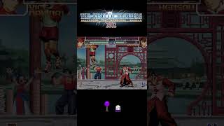 Gameplay Vice vs Kensou  The king of fighters 2002 plus  challenge shorts retro kof [upl. by Tihom84]