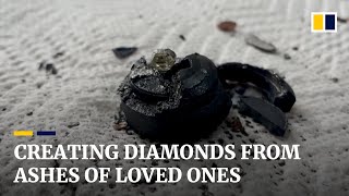 US labs turn cremated loved ones into diamonds as funeral practices shift during Covid19 [upl. by Helbonnas690]