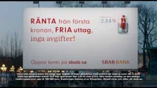 SBAB Bank  Än kan du få hög sparränta [upl. by Akirdnuhs]