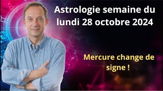 Horoscope semaine du lundi 28 octobre 2024 [upl. by Niles]