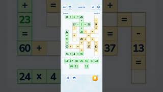 Math Crossword  Level 38 mathspuzzle mathsquiz mathsshorts mathskills mathsclass mathstricks [upl. by Pellikka]