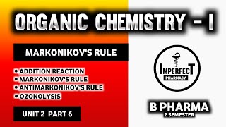 Markovnikovs And Antimarkovnikovs Rule  Ozonolysis  Electrophilic Addition Reactions Of Alkenes [upl. by Maison]