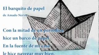 El barquito de papel de Amado Nervo  Coleccion DraBadiacom [upl. by Farrar]