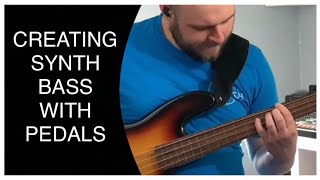 Creating Awesome Synth Bass With Effect Pedals A Bass Players Guide To Synth Bass Bass Chat No 20 [upl. by Cates]