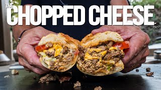 A CHOPPED CHEESE BETTER THAN A PHILLY CHEESESTEAK  SAM THE COOKING GUY 4K [upl. by Elsilrac]