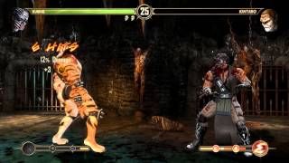 MK9 Goro Kintaro Shao Kahn Babality [upl. by Ellesij902]