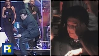 Difunden nuevas imágenes de Juan Gabriel tras caída en un escenario [upl. by Yllitnahc569]