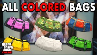 EASY Save All Colored Duffel Bags on ANY OUTFIT in GTA Online Updated [upl. by Pazia253]