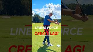 SPINNING your BODY for LAG  Increase LINEAR FORCE Insteadgolfinstruction golftips golfswing [upl. by Labina915]