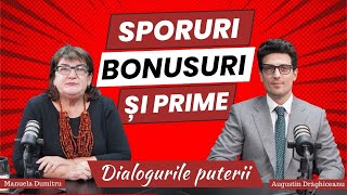 Sporurile salariatilor de la stat sunt justificate  Dialogurile Puterii ✶ Augustin Draghiceanu [upl. by Camfort513]