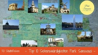 StädteReisen Potsdam Top 10 Sehenswürdigkeiten im Park Sanssouci [upl. by Atsylac]