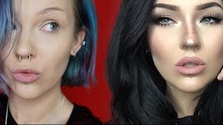 from thumb to foxmegan fox transformationmakeup tutorial [upl. by Anoed]