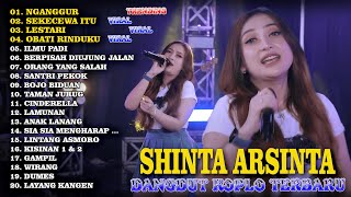 DANGDUT KOPLO TERBARU 2024  SHINTA ARSINTA FT ANEKA  NGANGGUR OBATI RINDUKU  FULL ALBUM TRENDING [upl. by Artinak]