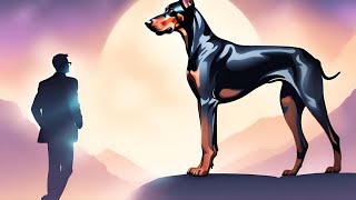 Living with a Doberman Pinscher How Size Matters [upl. by Meekahs598]