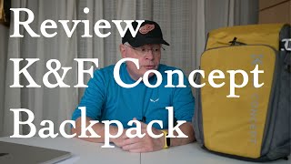 KF Concept Review Backpack [upl. by Eidnim]