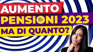 ⚠️aumento pensioni ❓ dal 1 gennaio 2023 ma di quanto rivalutazione perequazione INPS radioucifocus [upl. by Brindell198]