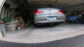 2006 Infiniti G35 Sedan Muffler Delete [upl. by Sivel]