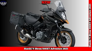 2025 Suzuki VStrom 650XT Adventure❗Small Improvements Look Impressive❗First Look [upl. by Nennerb]