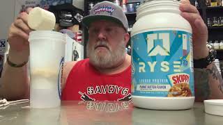 RYSE Protein Skippy Peanut Butter review  Absolutely delicious [upl. by Ateekan]