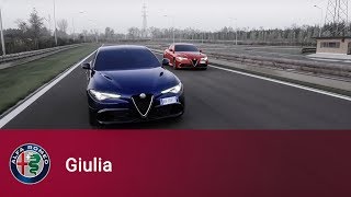 Giulia Quadrifoglio the Active Aerodynamic Systems [upl. by Llenad]