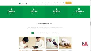 Worship  Islamic Center Bootstrap HTML Website Template TMT  Free T [upl. by Aitnyc265]