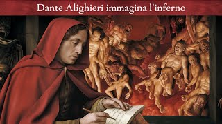 Dante Alighieri immagina e scrive L’inferno sotto ordinazione [upl. by Eitsrik248]