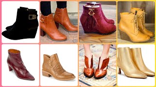 Outstanding And Stunning Designers Ankle Boots With Different Styles [upl. by Llenoil223]