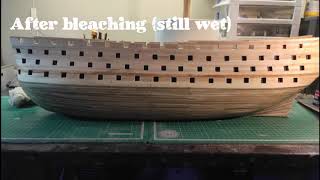 Santisima Trinidad  Part 7  Weathering the hull [upl. by Meilen266]