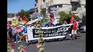 VIDÉO Montrichard Daher mobilise pour sauver les emplois [upl. by Lassiter]