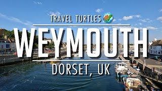 Weymouth Dorset  Seafront Beach Harbour Town Nothe Gardens  UK [upl. by Lleynod]