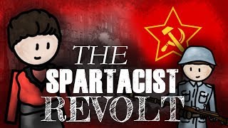 Jan 1919 The Spartacist Revolt  GCSE History Revision  Weimar amp Nazi Germany [upl. by Llerrehc]