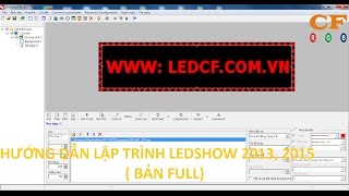 Hướng dẫn cài đặt và sử dụng Ledshow 2013 2015  Bản full [upl. by Dera]