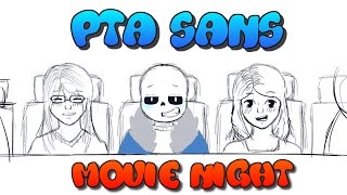 Sans Goes to The Movies  PTA Sans  Undertale Comic Dub [upl. by Elocim511]