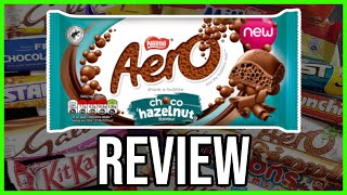 Aero Choco Hazelnut Flavour Bar Review [upl. by Calderon]