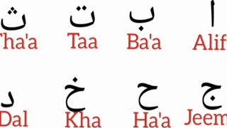 Learn to Read Arabic alphabets 1for absolute beginnersAlifbaataathaa [upl. by Zolnay]