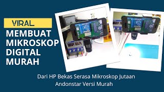 Cara Membuat Mikroskop Digital Dari HP Samsung J1 Ace Kualitas Super HD [upl. by Llewen992]