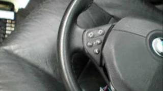 e38 Steering wheel swap on 1995 740il to 1999 MSport wheel [upl. by Lebasi]